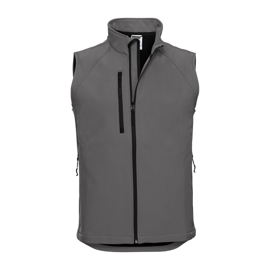 R141M-Mens Soft Shell Gilet
